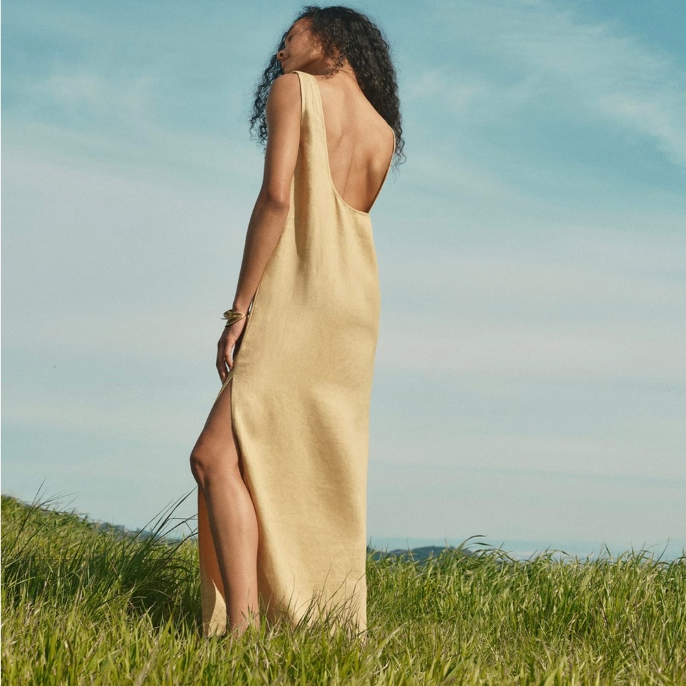Reformation Marcie Linen Dress